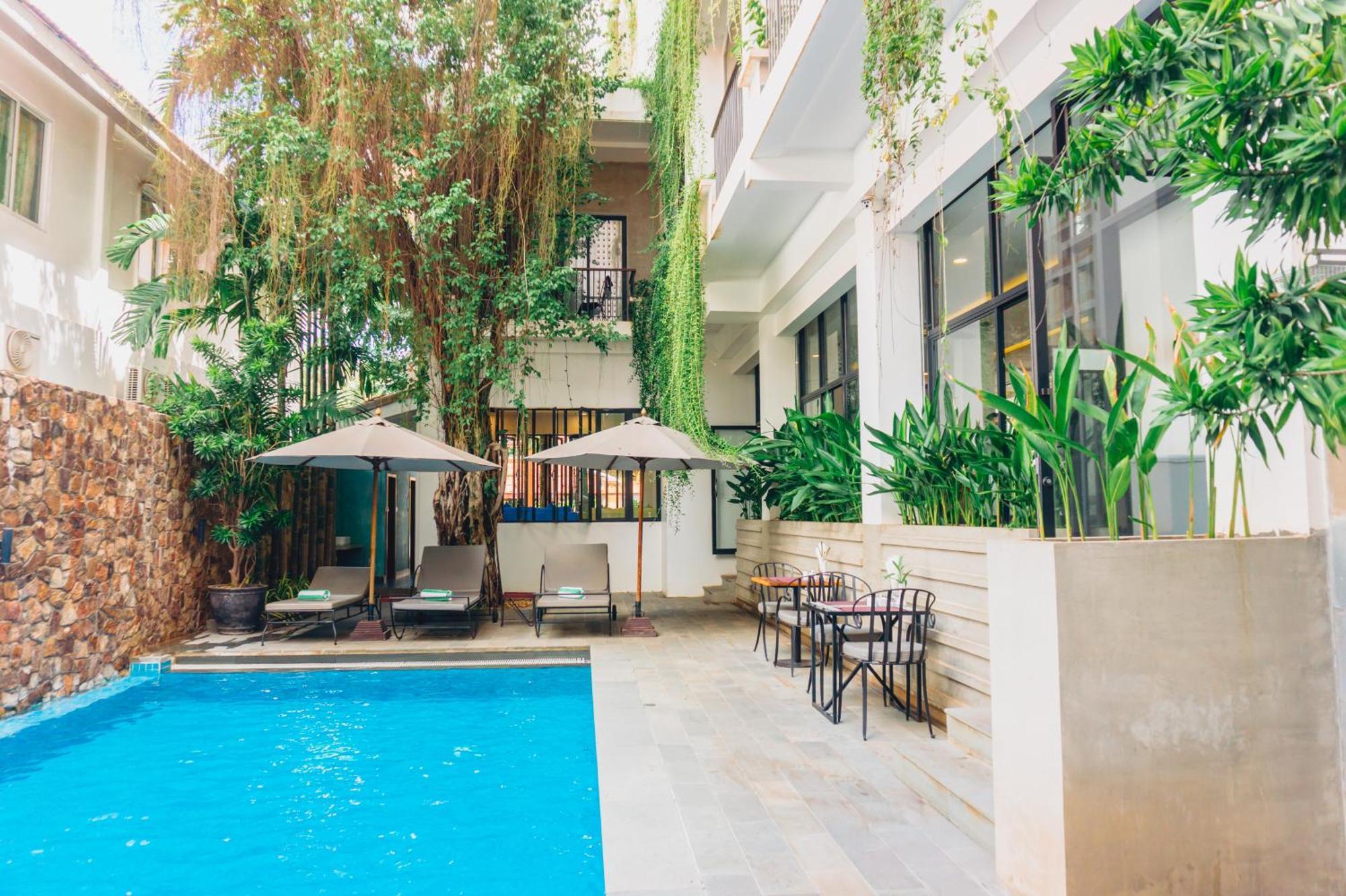Hotel Angkor Aurora Siem Reap Esterno foto